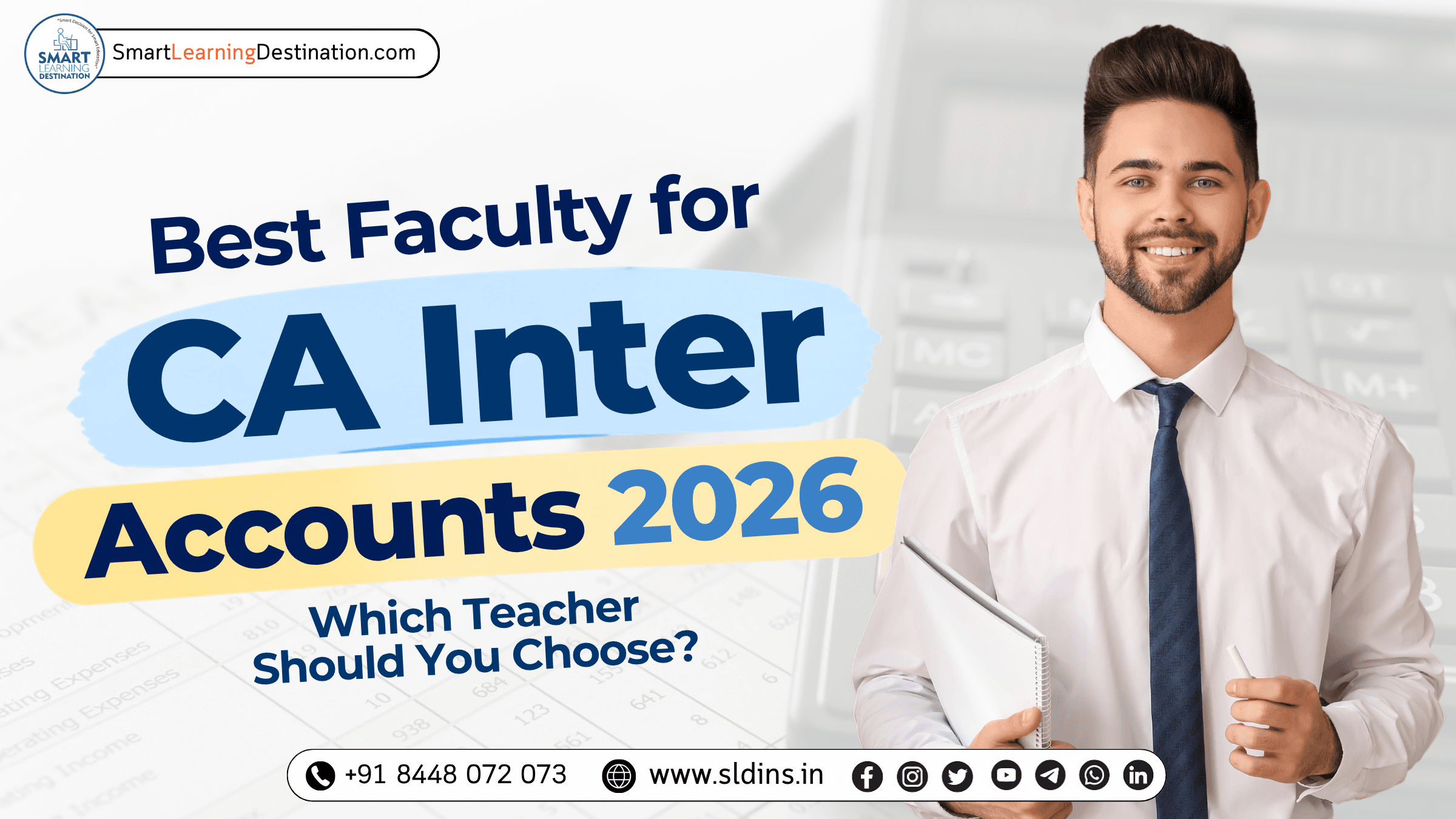 Best Faculty for CA Inter Accounts 2026 – Which Teacher Should You Choose?