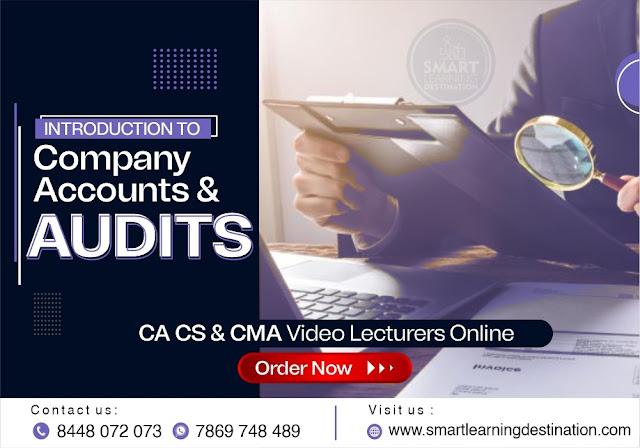 Introduction to Company Accounts and Audits!