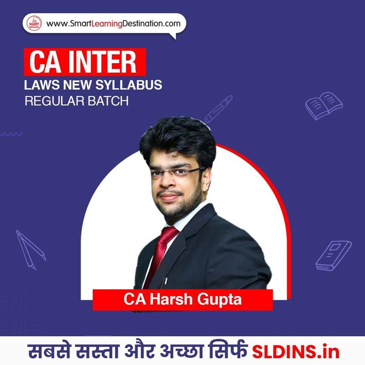 CA Harsh Gupta, Corporate and Other Laws(CAI Law)