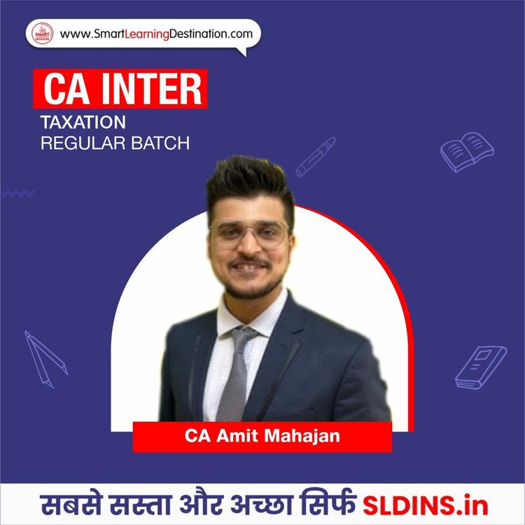 CA Amit Mahajan, Taxation(Tax)