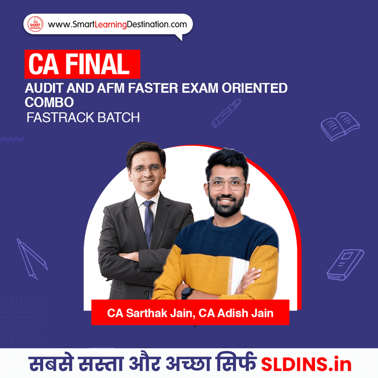 CA Sarthak Jain and CA Adish Jain, Advanced Financial Management(AFM) and Advanced Auditing Assurance and Professional Ethics(Adv Audit)