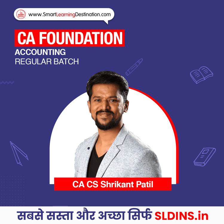 CA CS Shrikant Patil, Foundation Accounting(A/c)