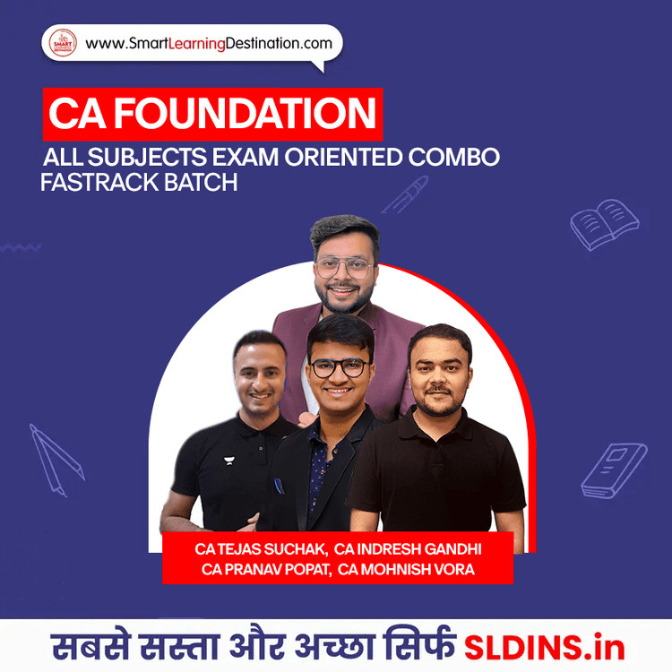 CA Tejas Suchak and CA Indresh Gandhi and CA Pranav Popat and CA Mohnish Vora, Foundation Accounting(A/c) and Business Laws(BLaw) and Quantitative Aptitude(QA) and Business Economics(BEco)