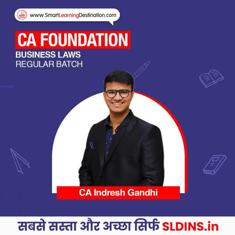 CA Indresh Gandhi, Business Laws(BLaw)