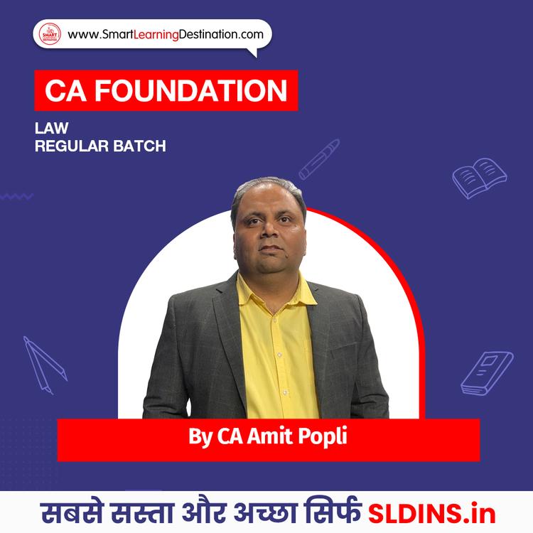 CA Amit Popli, Business Laws(BLaw)