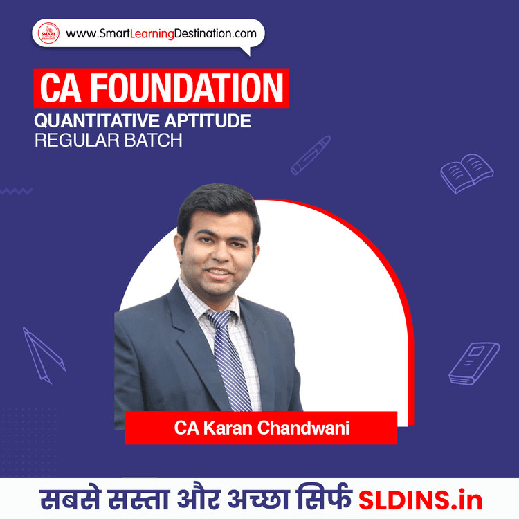 CA Karan Chandwani, Quantitative Aptitude(QA)