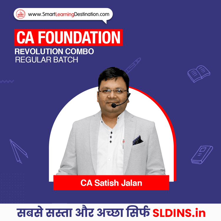 CA Satish Jalan, Foundation Accounting(A/c) and Business Laws(BLaw) and Quantitative Aptitude(QA) and Business Economics(BEco)