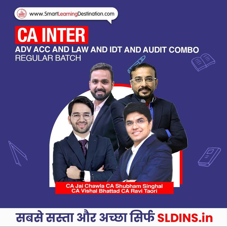 CA Jai Chawla and CA Shubham Singhal and CA Vishal Bhattad and CA Ravi Taori, Corporate and Other Laws(CAI Law) and Taxation(Tax) and Advanced Accounting(Adv A/C) and Auditing and Ethics(AAE)