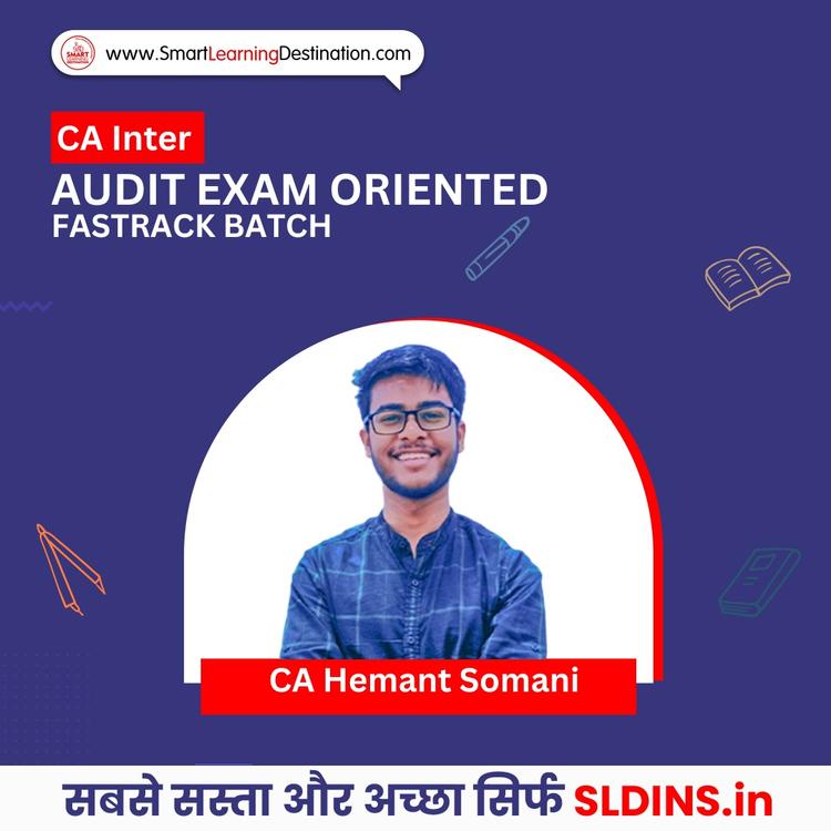 CA Hemant Somani, Auditing and Ethics(AAE)