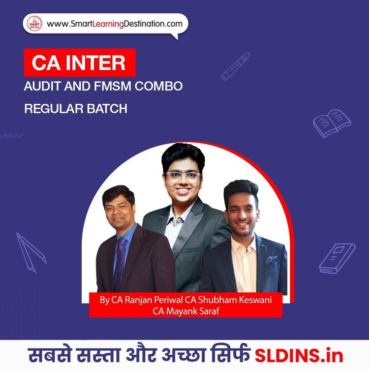 CA Ranjan Periwal and CA Shubham Keswani and CA Mayank Saraf, Financial Management and Strategic Management(FMSM) and Auditing and Ethics(AAE)