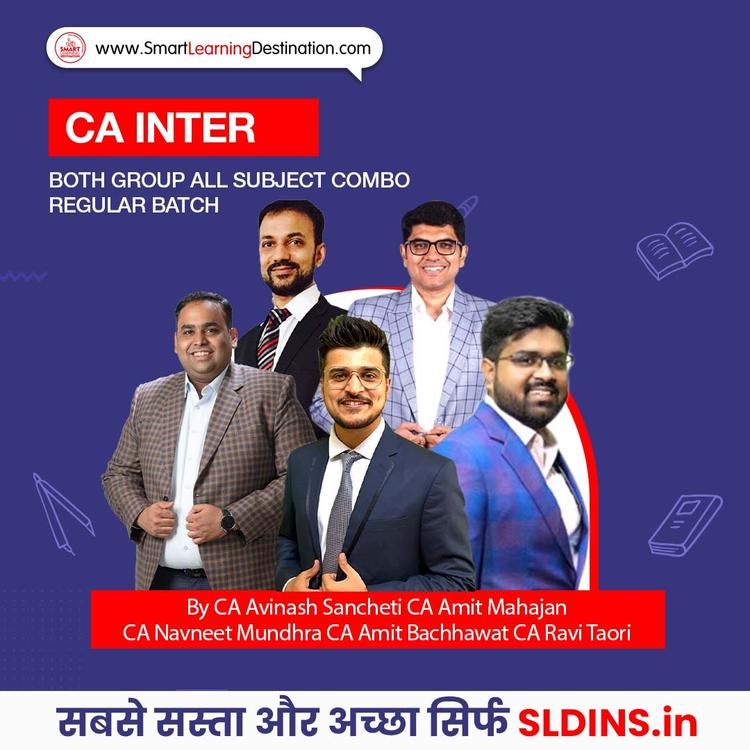 CA Avinash Sancheti and CA Amit Mahajan and CA Navneet Mundhra and CA Amit Bachhawat and CA Ravi Taori, Cost and Management Accounting(Cost) and Corporate and Other Laws(CAI Law) and Taxation(Tax) and Advanced Accounting(Adv A/C) and Financial Management and Strategic Management(FMSM) and Auditing and Ethics(AAE)