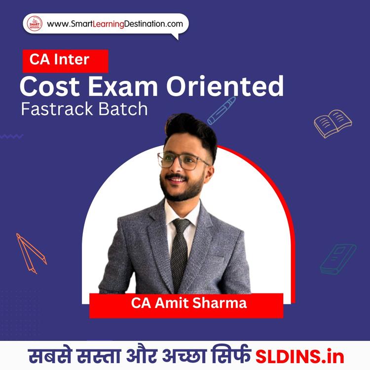 CA Amit Sharma, Cost and Management Accounting(Cost)