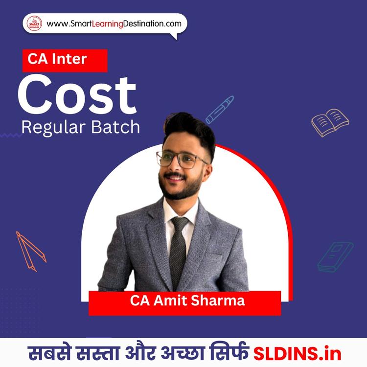 CA Amit Sharma, Cost and Management Accounting(Cost)