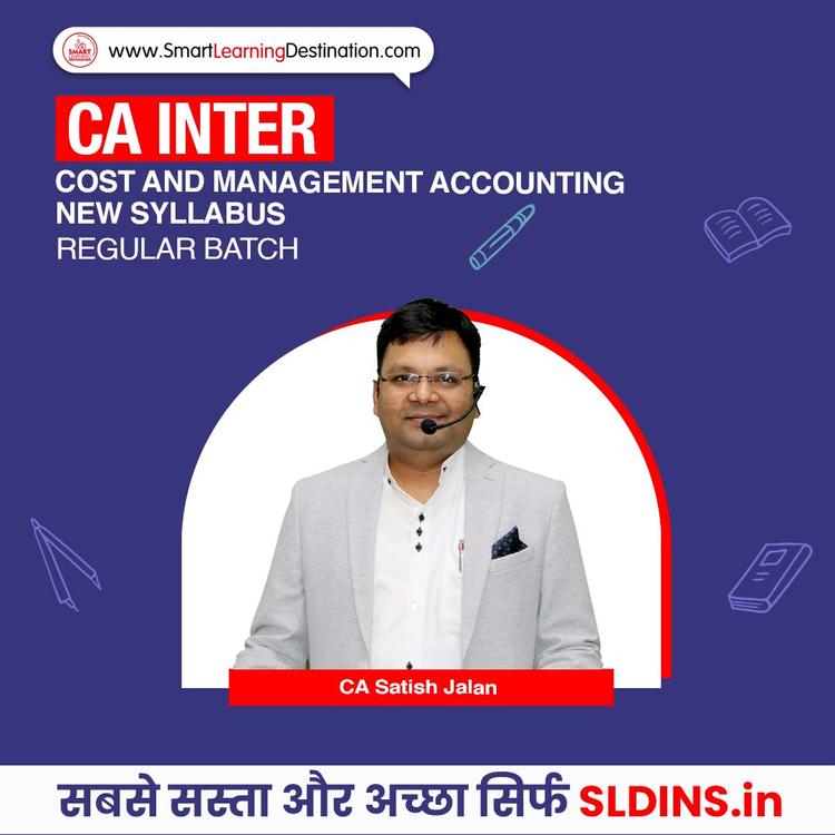 CA Satish Jalan, Cost and Management Accounting(Cost)