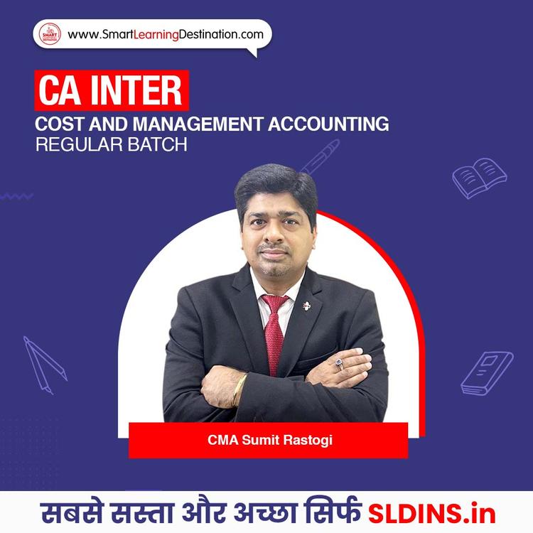 CMA Sumit Rastogi, Cost and Management Accounting(Cost)