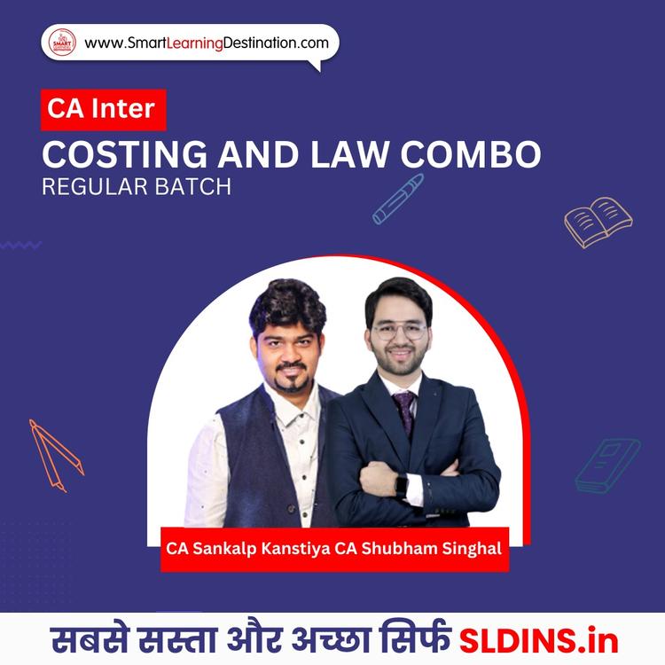 CA Sankalp Kanstiya and CA Shubham Singhal, Cost and Management Accounting(Cost) and Corporate and Other Laws(CAI Law)