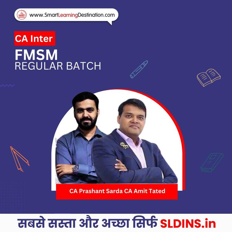 CA Prashant Sarda and CA Amit Tated, Financial Management and Strategic Management(FMSM)