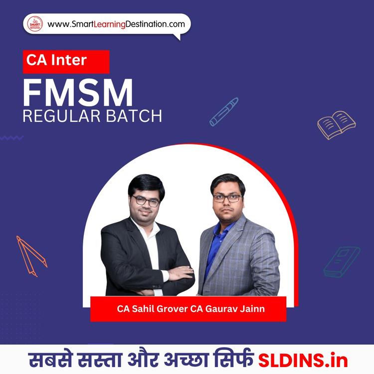 CA Sahil Grover and CA Gaurav Jainn, Financial Management and Strategic Management(FMSM)