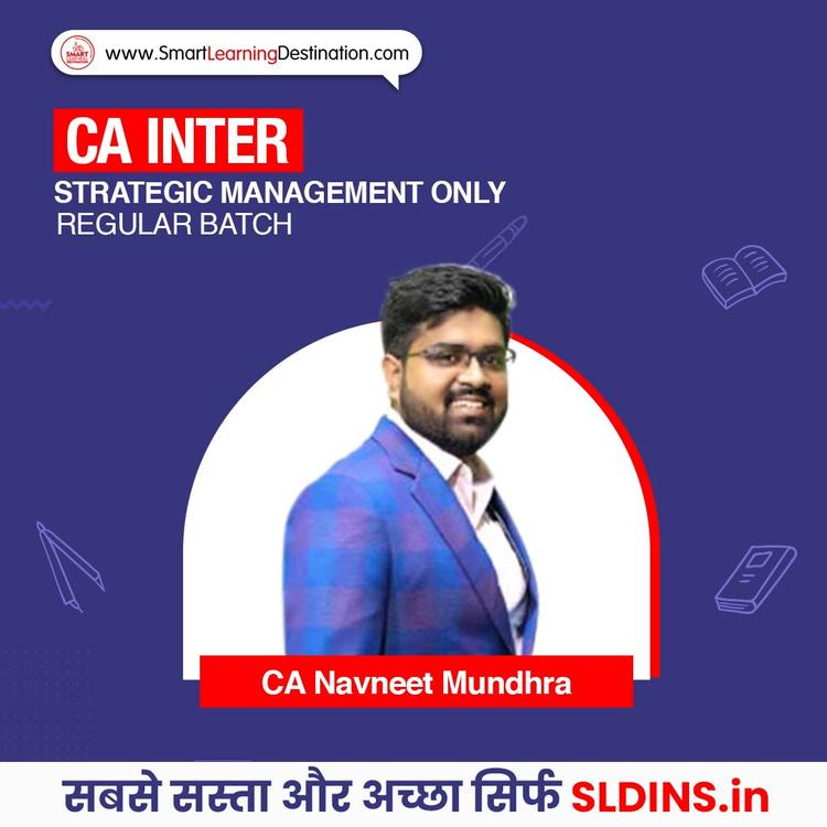 CA Navneet Mundhra, Financial Management and Strategic Management(FMSM)