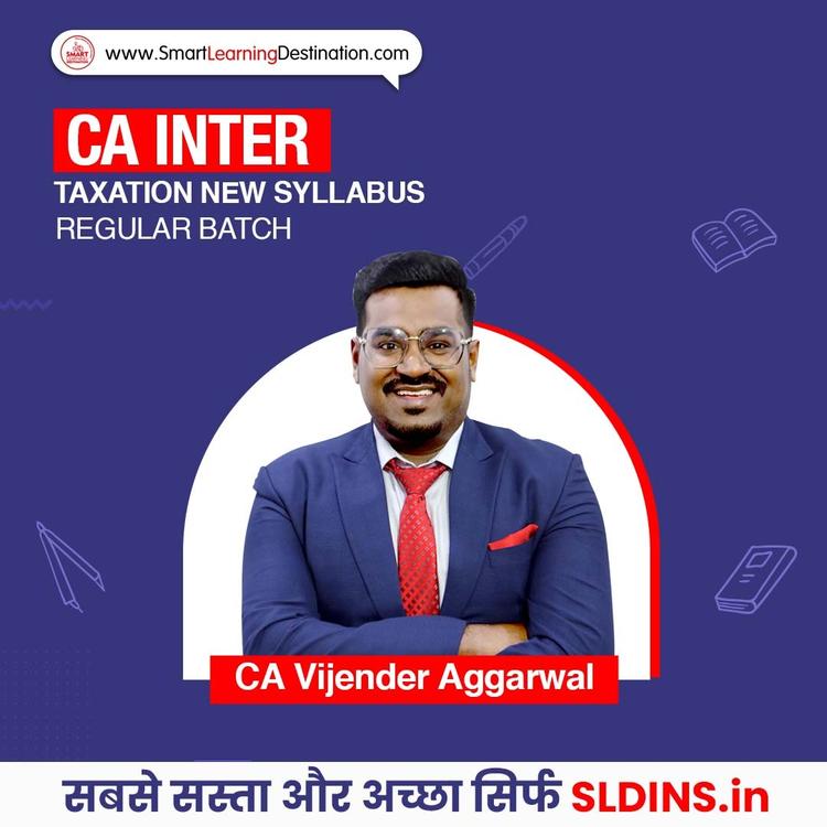 CA Vijender Aggarwal, Taxation(Tax)