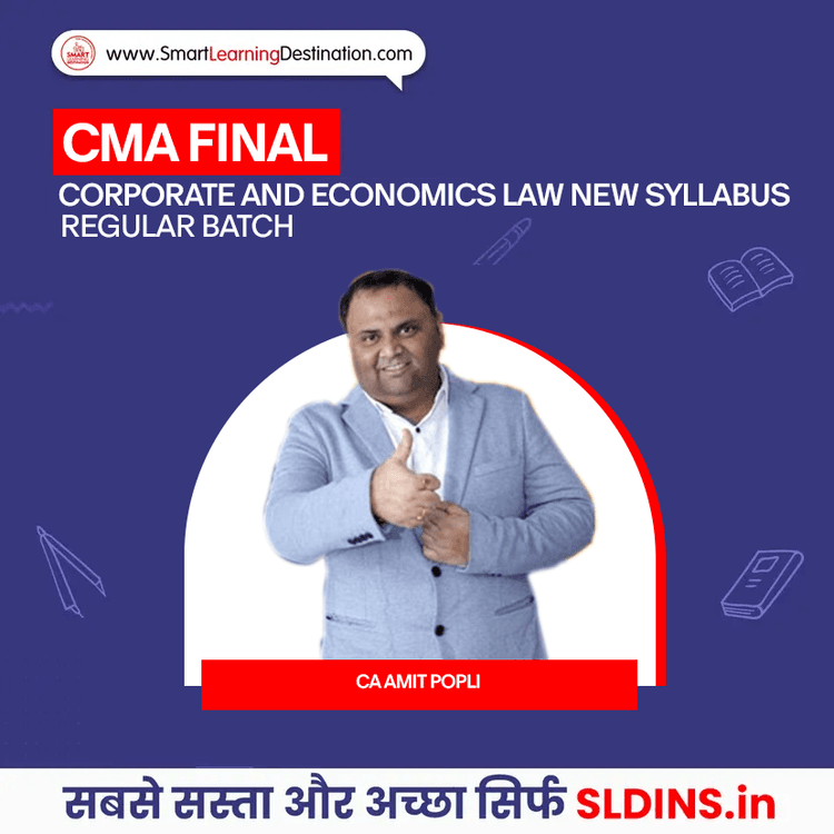 CA Amit Popli, Corporate And Economic Laws For CMA(CMA-Law)