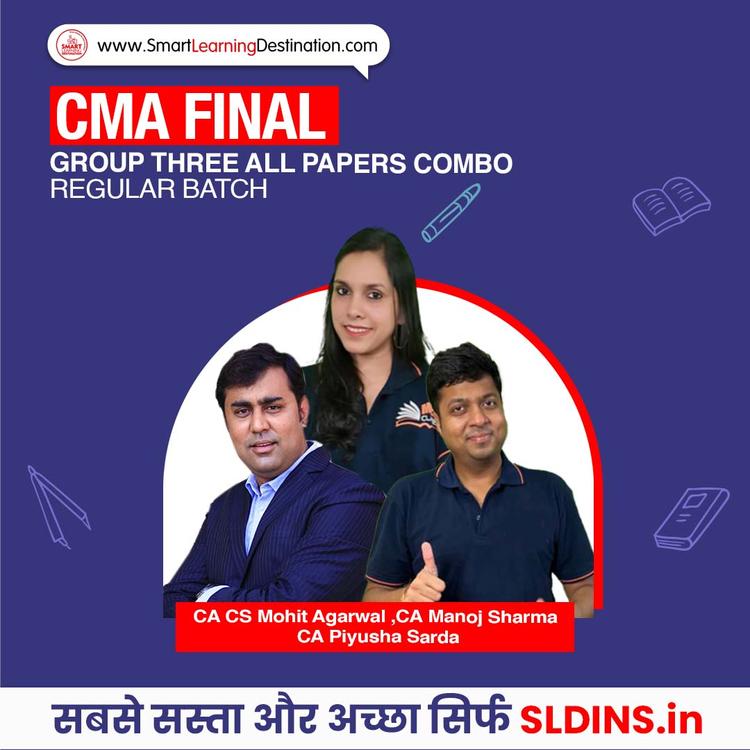 CA CS Mohit Agarwal and CA Manoj Sharma and CA Piyusha Sarda, Strategic Cost Management(SCM) and Corporate And Economic Laws For CMA(CMA-Law) and Strategic Financial Management For CMA(CMA-SFM) and Direct Tax Laws and International Taxation For CMA(CMA-DTIT)