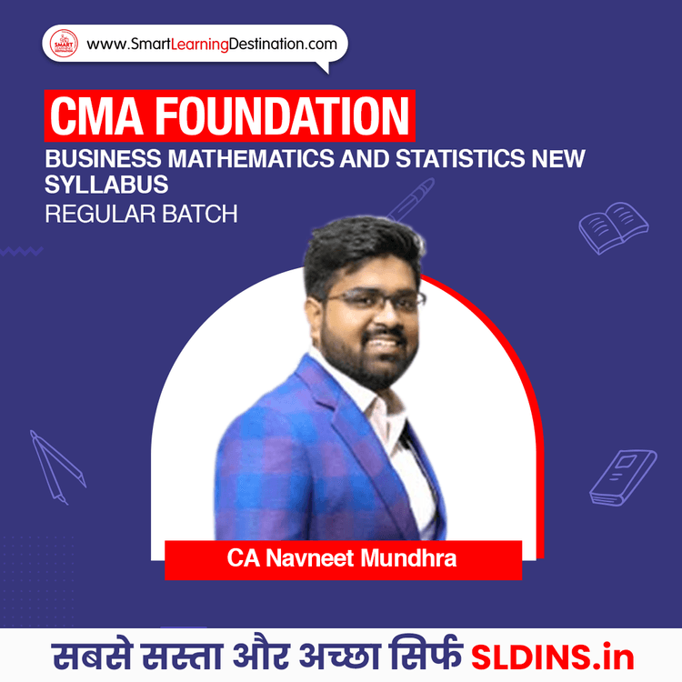 CA Navneet Mundhra, Fundamentals of Business Mathematics and Statistics(CMA-Maths)