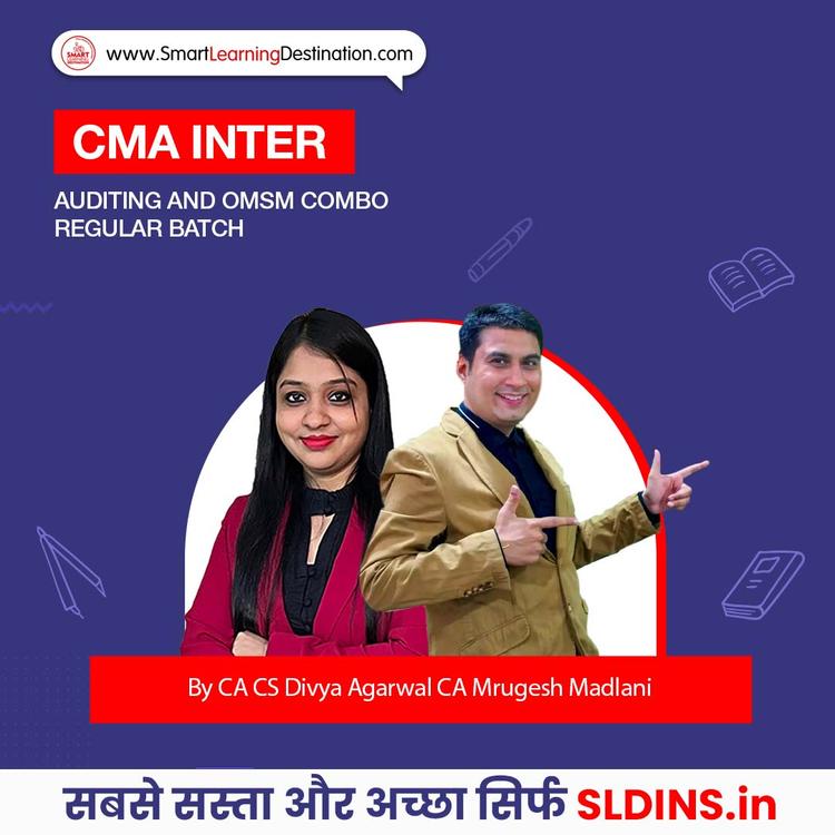 CA CS Divya Agarwal and CA Mrugesh Madlani, Operations Management and Strategic Management(OMSM) and Corporate Accounting and Auditing(CS-CAA)