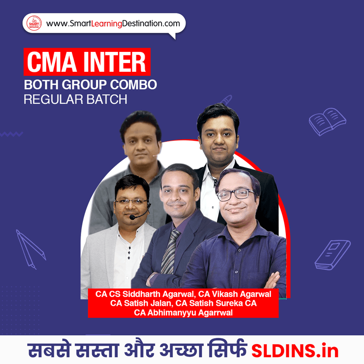 CA CS Siddharth Agarwal and CA Vikash Agarwal and CA Satish Jalan and CA Satish Sureka and CA Abhimanyyu Agarrwal, Management Accounting(MA) and Cost Accounting(Cost A/C) and Financial Accounting(FA/C) and Operations Management and Strategic Management(OMSM) and Financial Management and Business Data Analytics(FMDA) and Business Laws and Ethics(BLE) and Direct and Indirect Taxation(CMA-DTIDT) and Corporate Accounting and Auditing(CS-CAA)