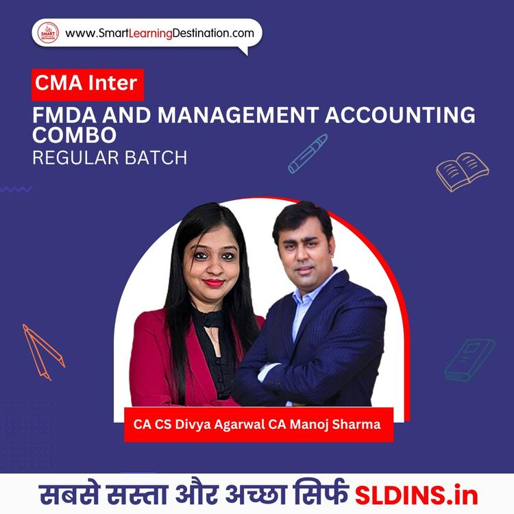 CA CS Divya Agarwal and CA Manoj Sharma, Management Accounting(MA) and Financial Management and Business Data Analytics(FMDA)