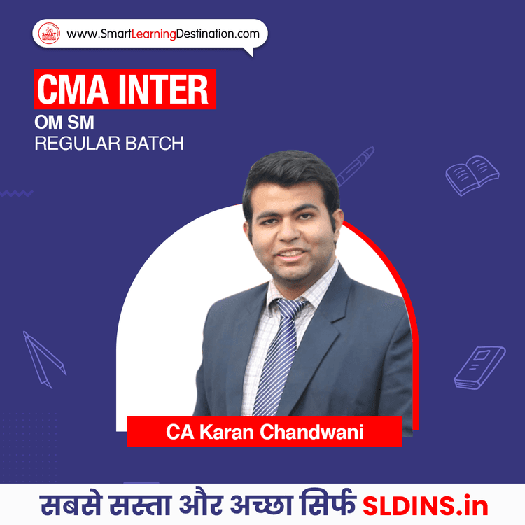 CA Karan Chandwani, Operations Management and Strategic Management(OMSM)