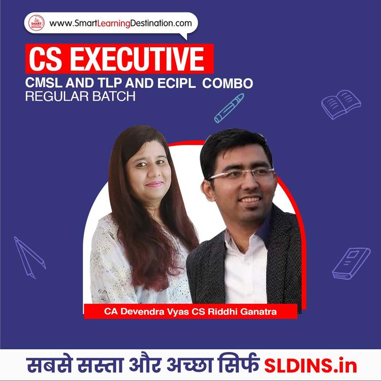 CA Devendra Vyas and CS Riddhi Ganatra, Economic Commercial and Intellectual Property Laws(ECIPL) and Tax Laws and Practice(TLP) and Capital Market and Securities Law(CMSL)