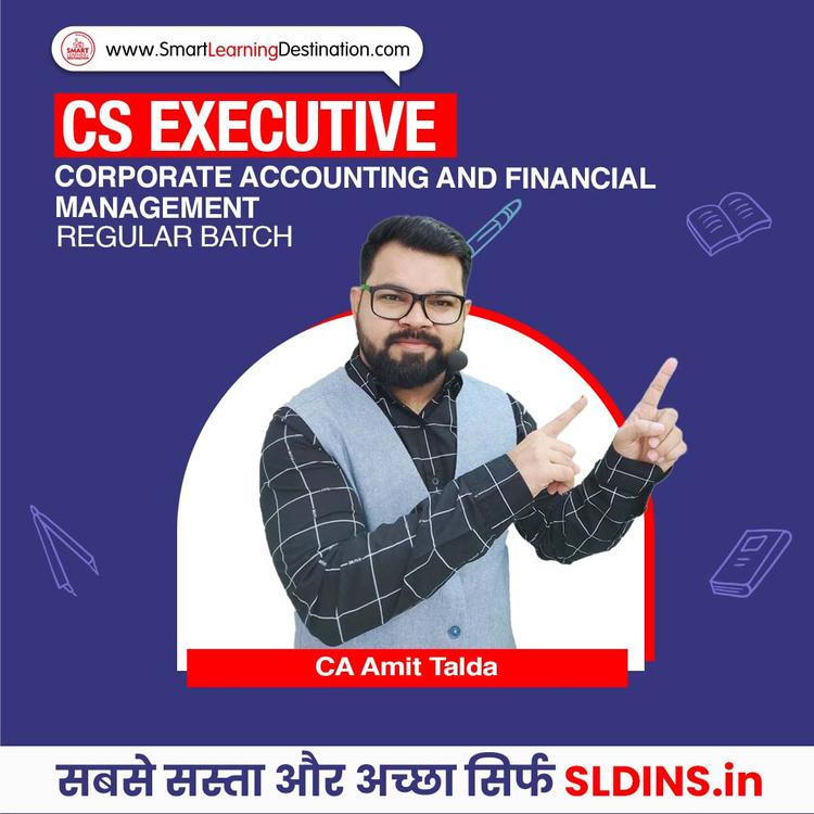 CA Amit Talda, Corporate Accounting and Financial Management(CAFM)