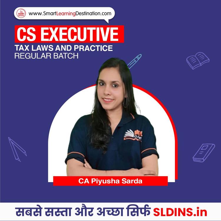 CA Piyusha Sarda, Tax Laws and Practice(TLP)