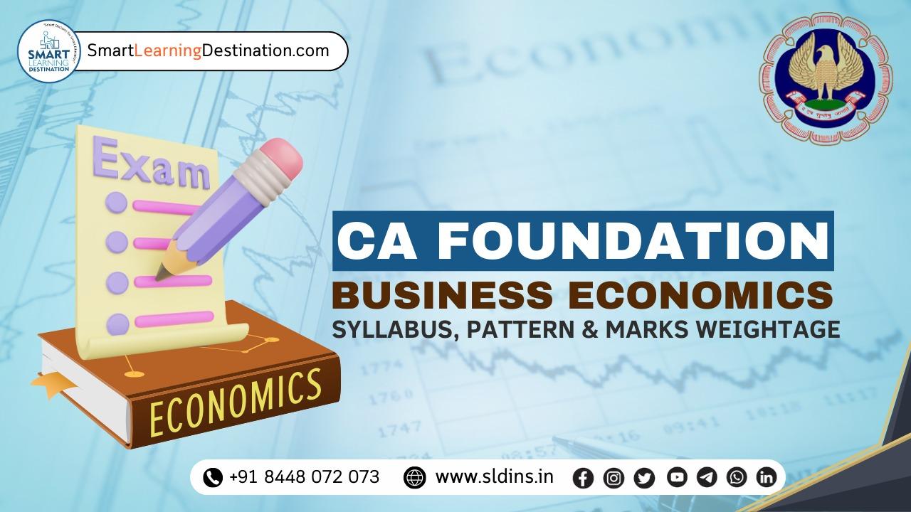 CA Foundation Business Economics