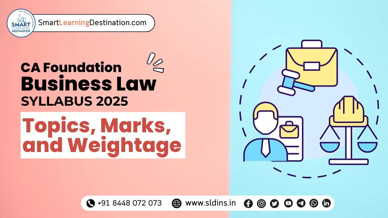 CA Foundation Business Law Syllabus