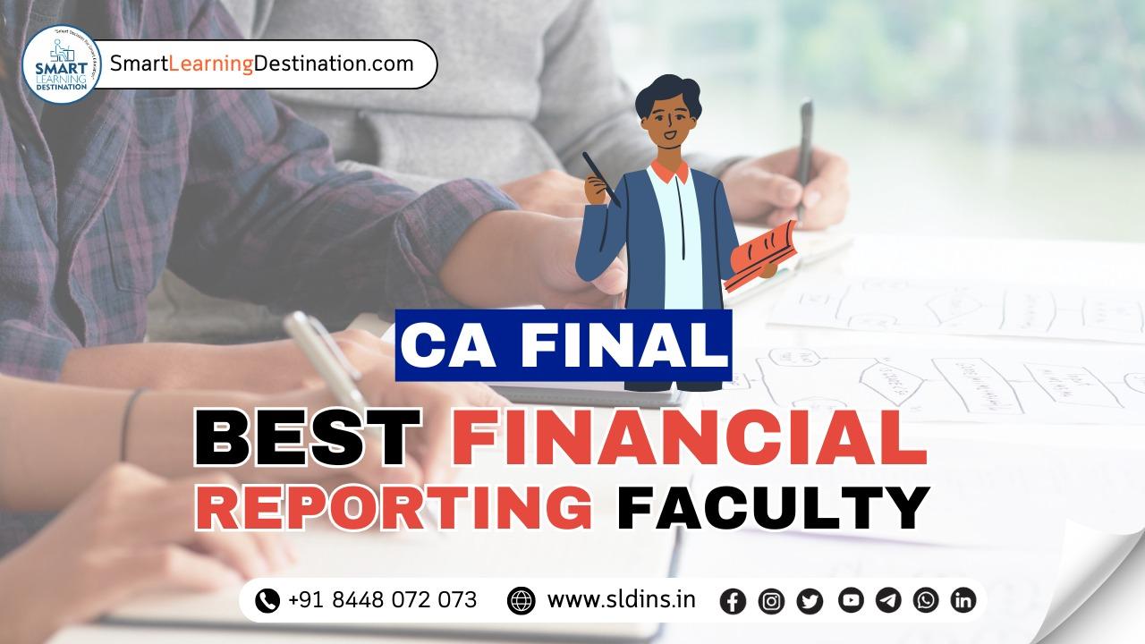 Best CA Final Fr faculty