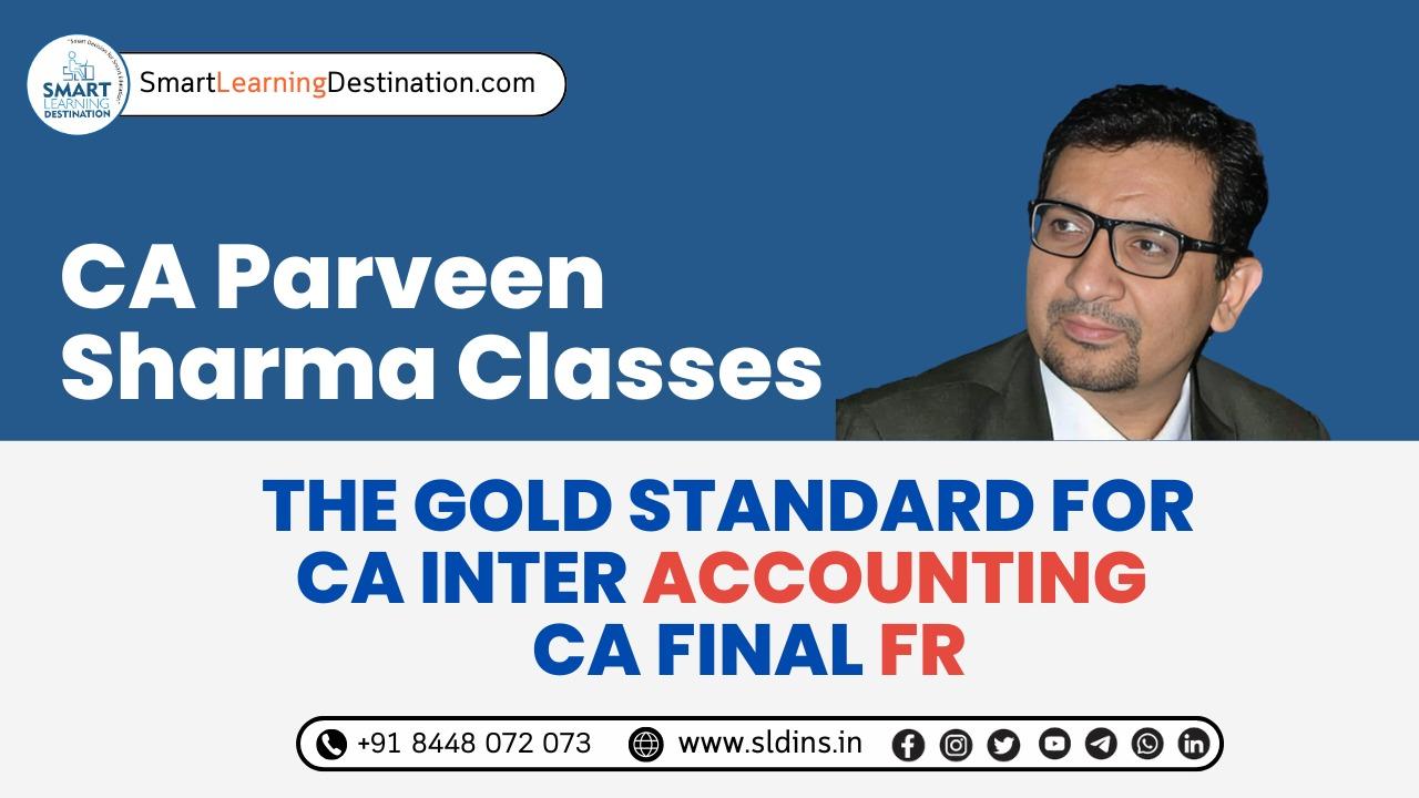 CA Praveen Sharma Classe