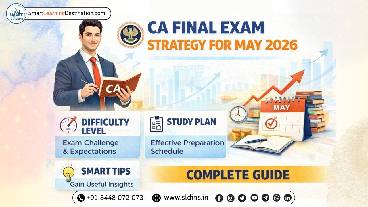 CA Final Exam Strategy for May 2026: Difficulty Level, Study Plan & Smart Tips