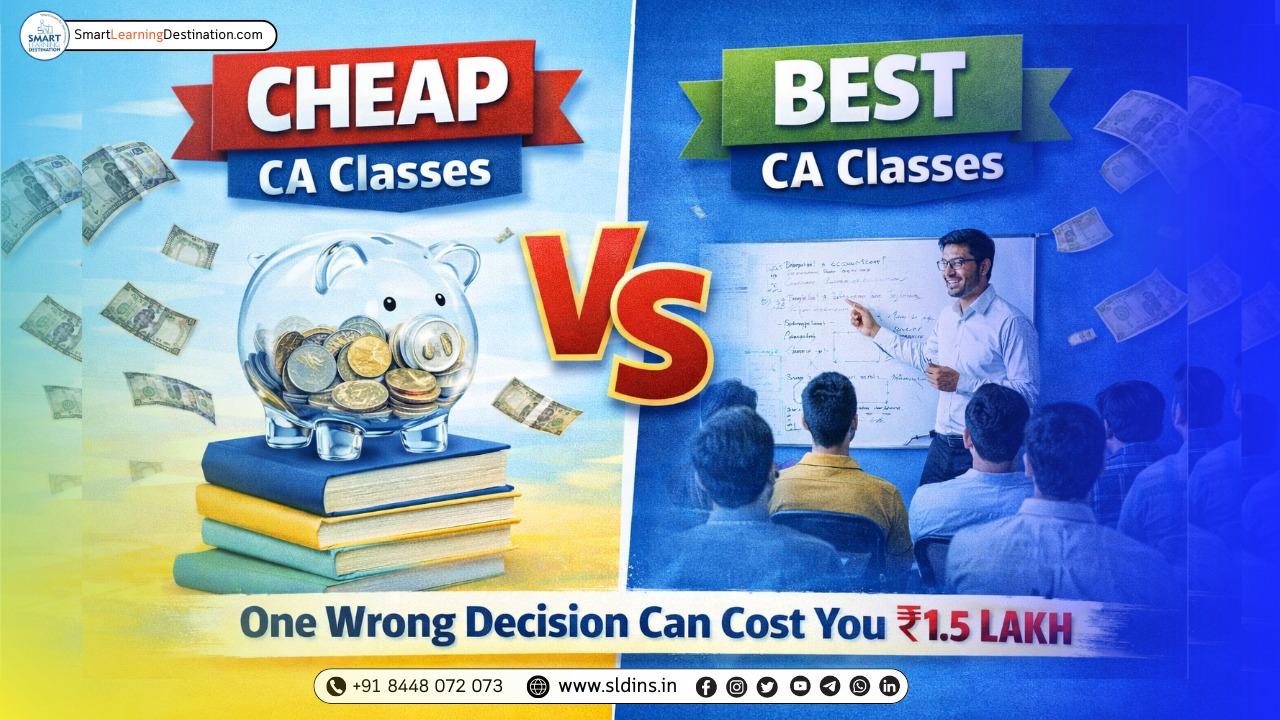 Cheap vs Best CA Classes: One Wrong Decision Can Cost You ₹1.5 Lakh