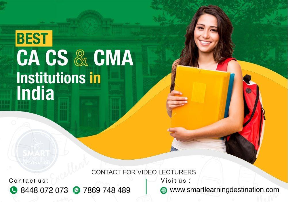 Do Know about the Best CA, CS, and CMA Institutes in India